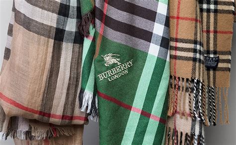 is burberry scarf real